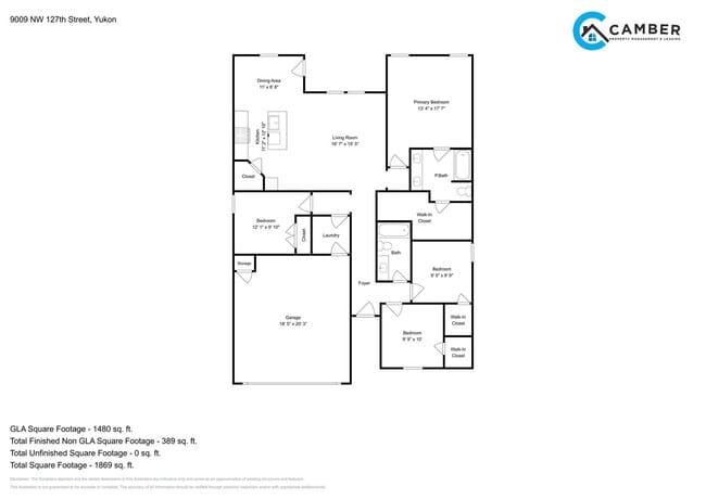 Photo - Luxury NEW 4 Bedroom 2 Bathroom Home in Piedmont Schools- Neighborhood Basketball Court & Playground