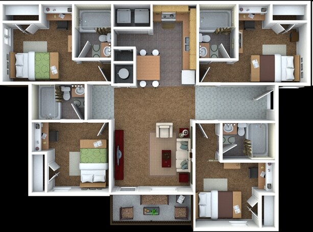 4BR/4BA - Pointe at Troy