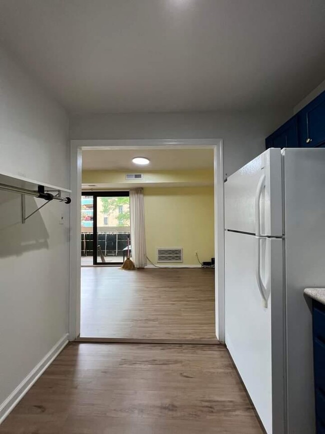 From the kitchen looking into the dining area - 6147 Leesburg Pike