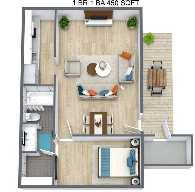 Plano de planta - Monarch West