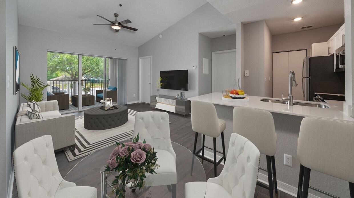 Open floor plan - 5513 110th Ave N