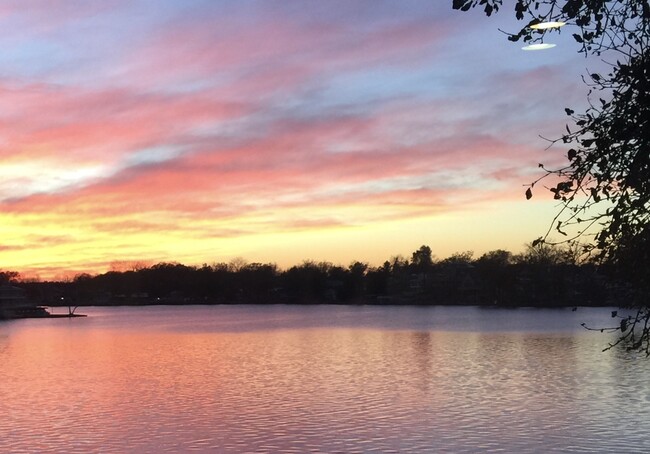 Beautiful sunsets every night from the lower deck. - 173 N North Shore Dr