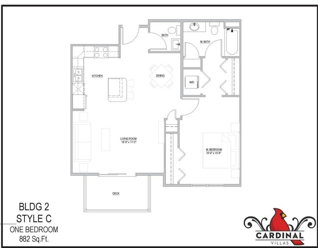 Foto del edificio - Spacious 1-Bedroom/1.5-Bath on 2nd floor, unit 205, Available 8/1/2026