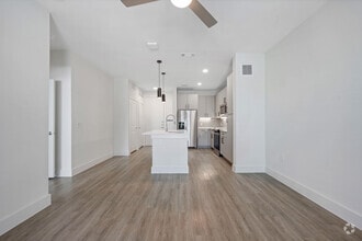 1BR, 1BR - 724SF - Living Room - Aura Main Street