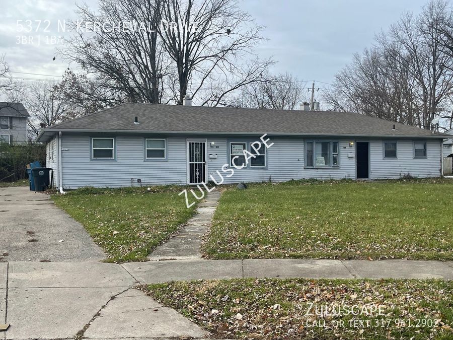 3 Bedrooms in Lawrence Township/5372 House Rental in Indianapolis, IN