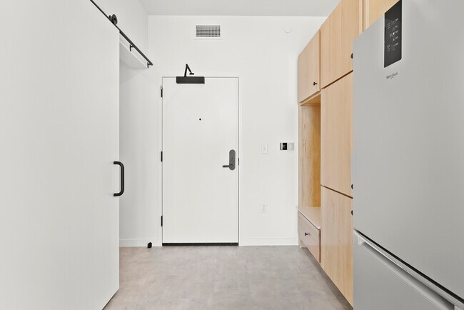 Studio S3 Model Entryway - The Common Place Apartments