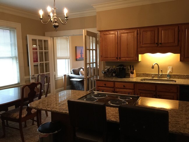 large kitchen/dining room - 418 Clement Ave