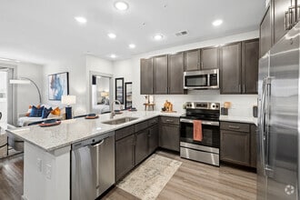 B1 2BR, 2BA - 1,094SF - Kitchen - The Harper