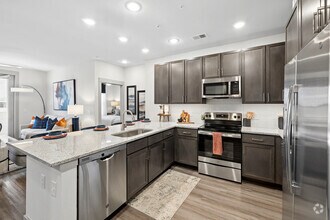 B1 2BR, 2BA - 1,094SF - Kitchen - The Harper