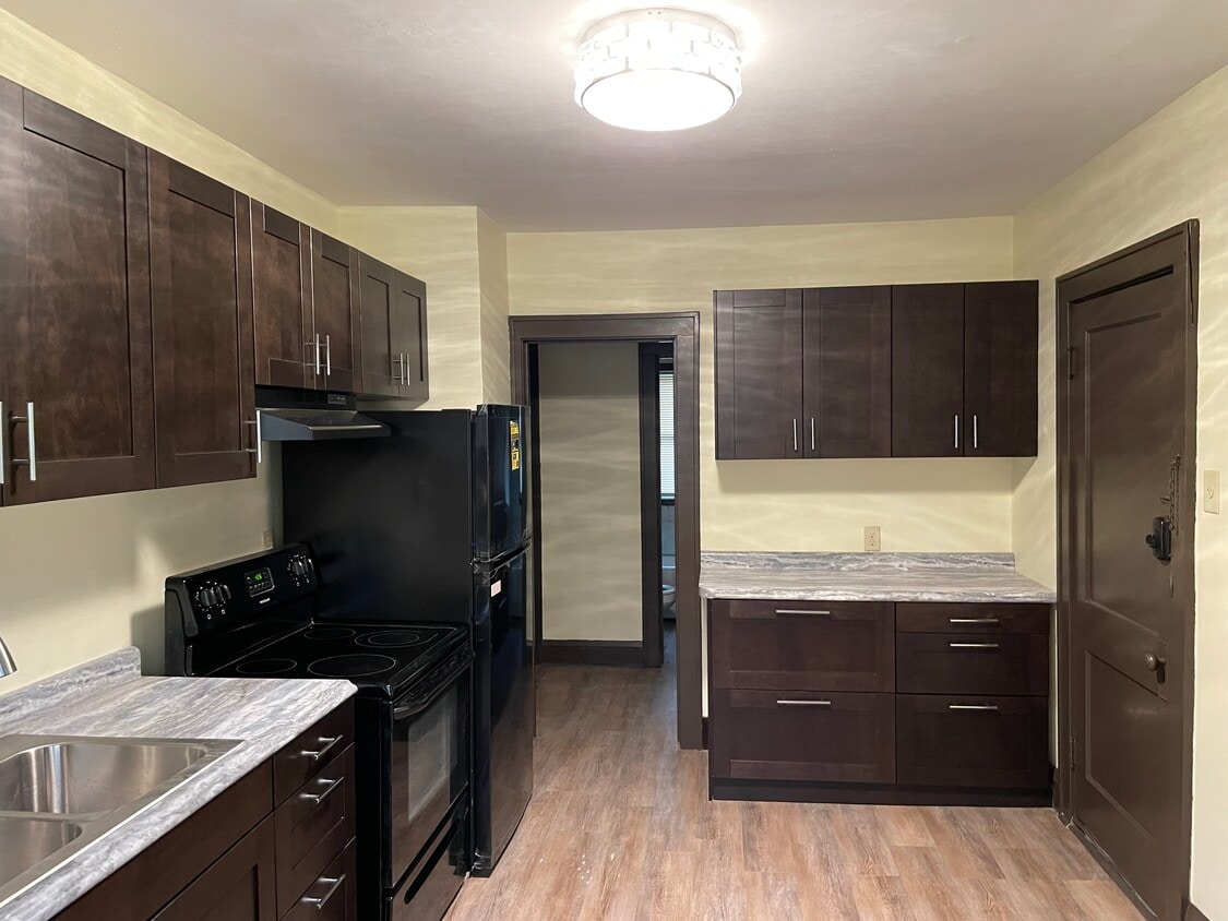 Kitchen from windows - 2512 26th Ave N