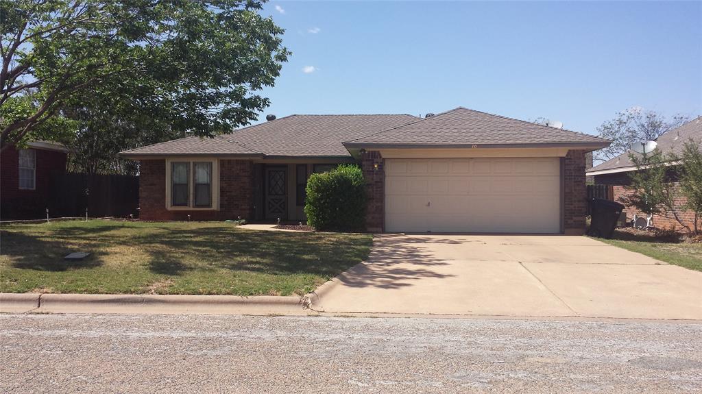 10 Buttercup Dr, Abilene, TX 79606 House Rental in Abilene, TX