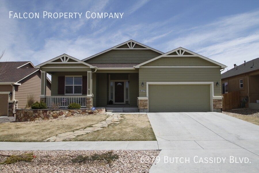 6379 Butch Cassidy Blvd, Colorado Springs, CO 80923 House Rental in