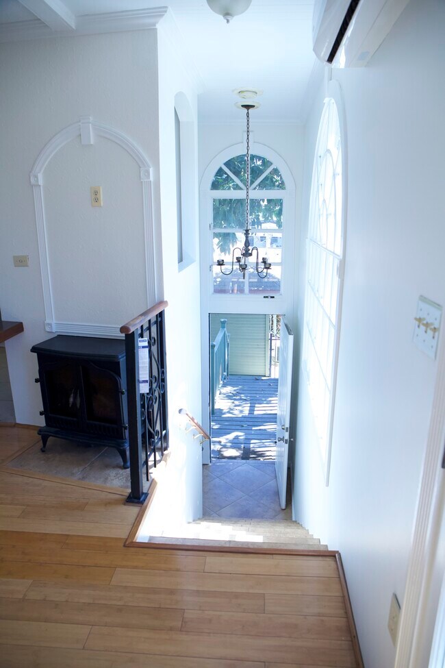 From the top of the stairs - 215 Lake Shore Ter