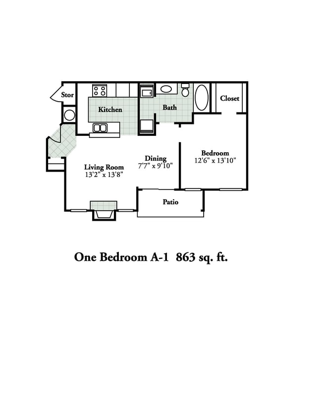 Deluxe - Crowne Park Apartments
