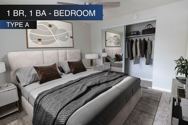 1 dormitorio, 1 baño - Dormitorio renovado (Tipo A) - Roman Villa Apartments