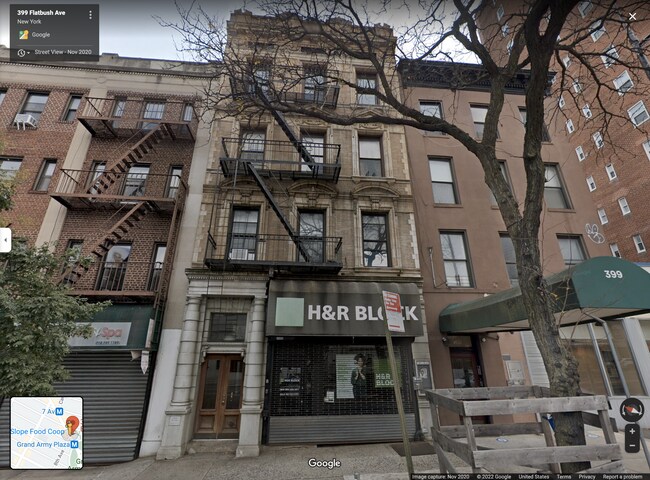 Front of building - 397 Flatbush Ave