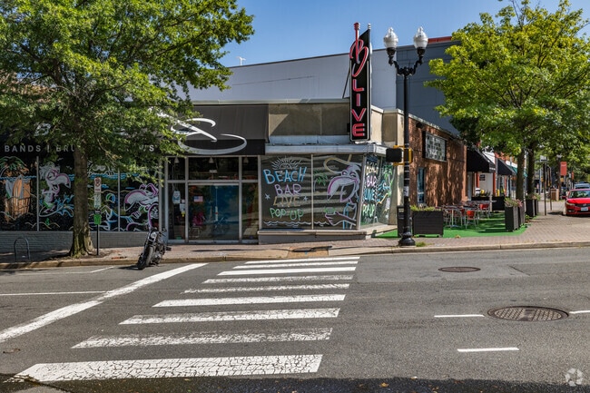 Indulge in a culinary and shopping adventure along Wilson Blvd in Colonial Village.