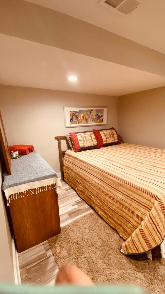 Bedroom in law suite - 2502 Valley Way