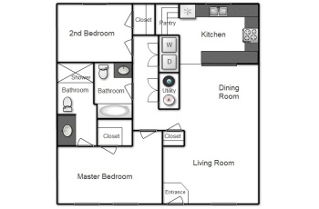 Floor Plan 1 - The Huntington