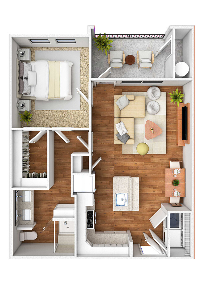 Floorplan - Mariposa at Communications Parkway