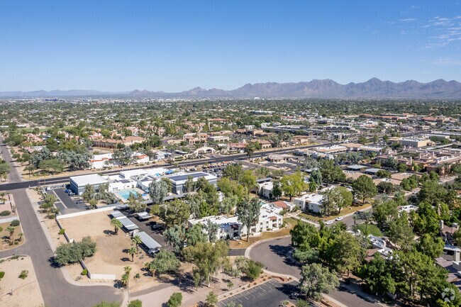 Aerial Photo - Saddletree Apartments