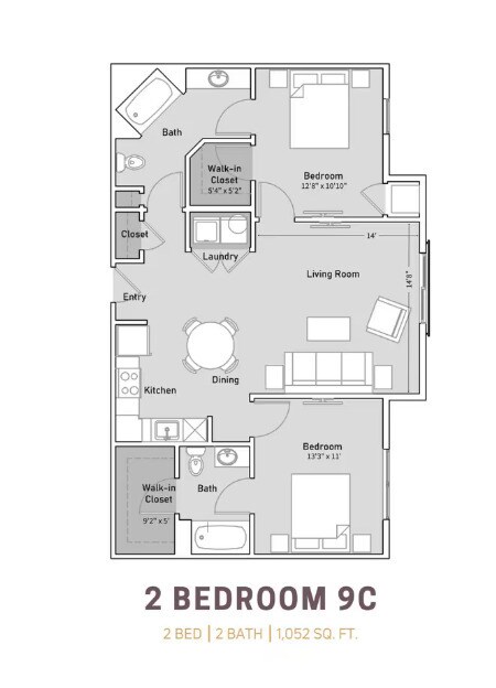 French Mill Apartments – 2x2 9C