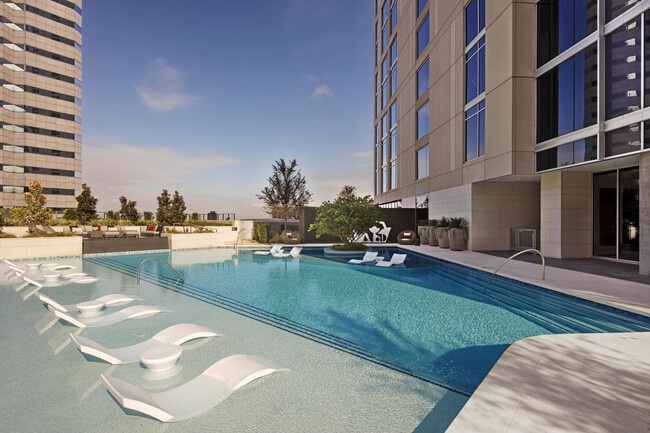 Lounge, swim, and soak in the city from above. - Brava