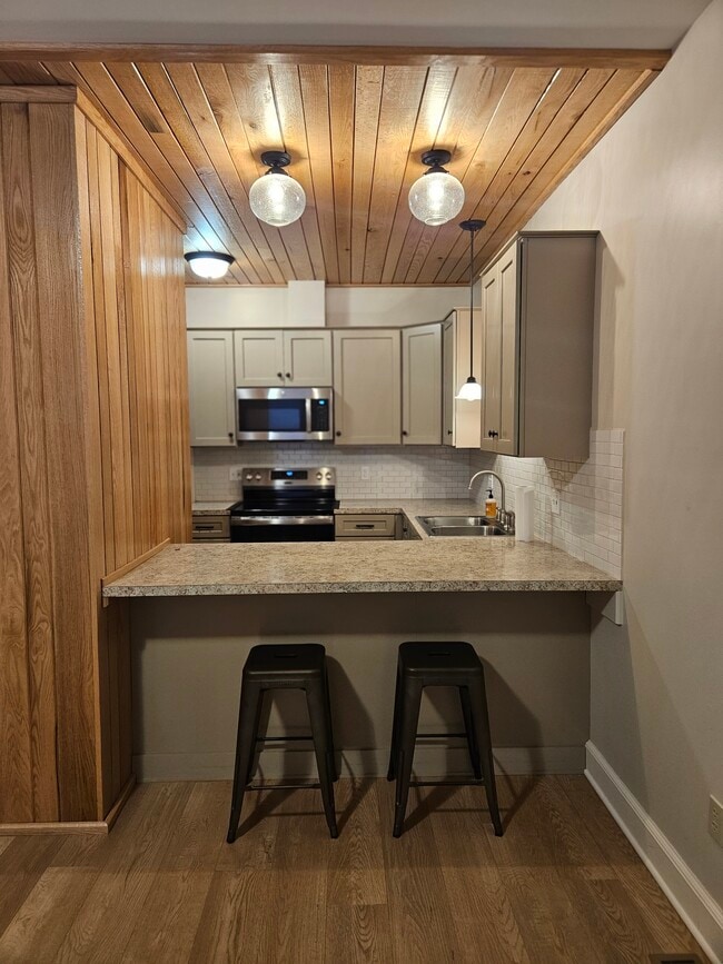 área de barra de cocina - 223 E 10th St