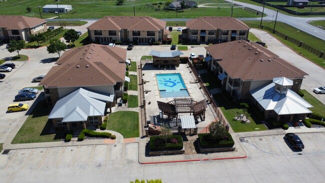 Ariel View of Pool #2 - Sonterra Apartment Homes