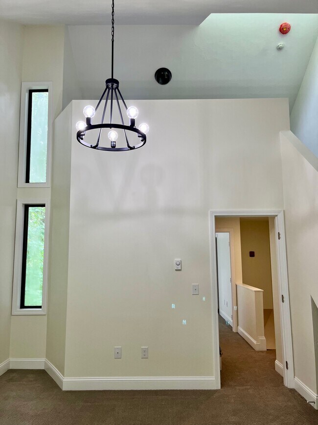 Bright and Sunny LARGE Main Bedroom with Vaulted Ceilings, Chandelier, and Staircase to Loft. - 326 Sterling St
