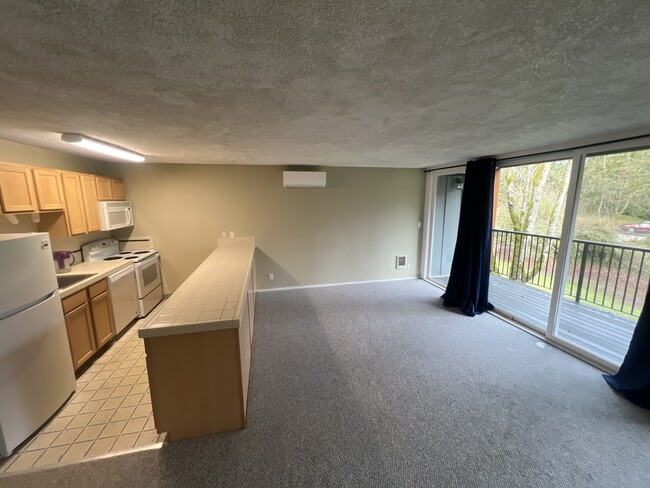 Living room kitchen to balcony - 100 Kerr Pkwy