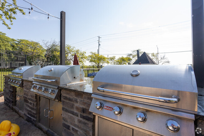 Resident Grilling Station - Dublin Park Rental Townhomes