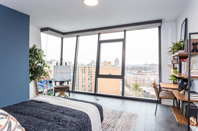 1BR, 1BA - 982 SF - One Hundred Above the Park Apartments