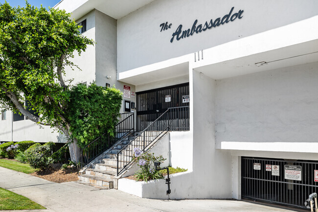 Front Entrance - The Ambassador Apartments