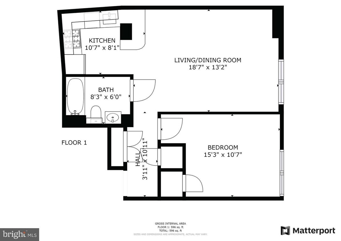 2328 Champlain St NW Unit 202, Washington, DC 20009 Room for Rent in