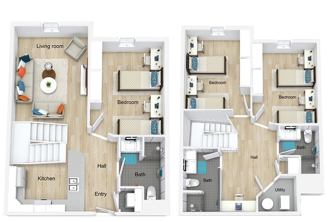 Townhome - Abri - BYU Idaho Approved Housing