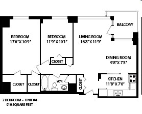 2 chambres/2 salles de bain - 18 Brownlow