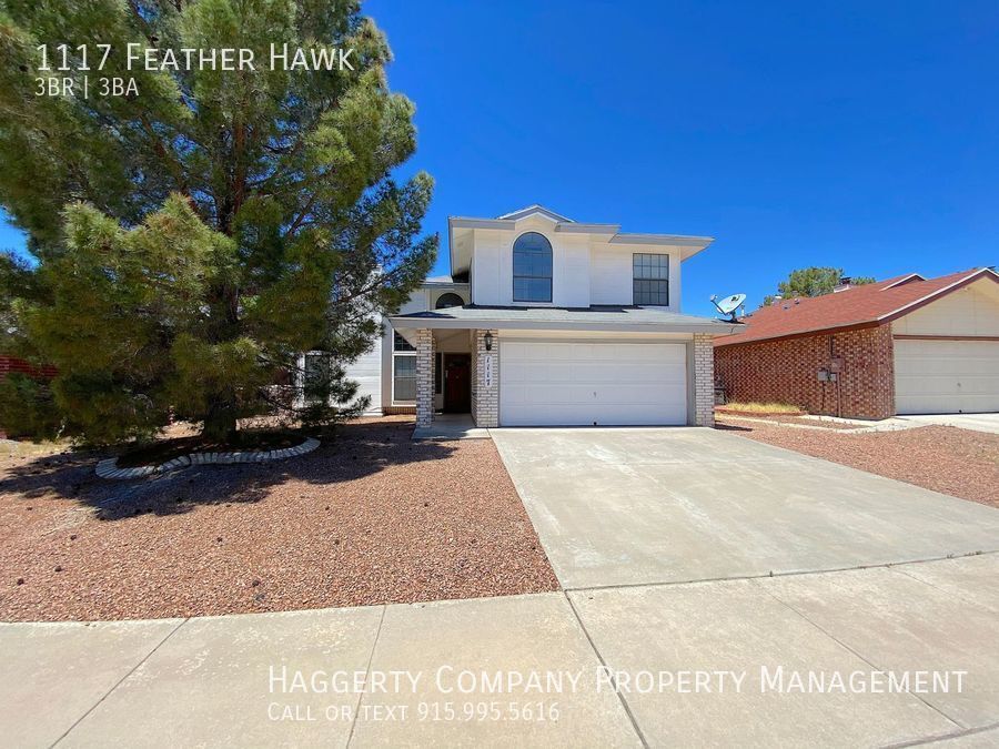 Primary Photo - West El Paso 3 bed refrig A/C Home