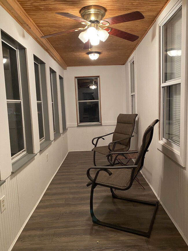 Enclosed front porch - 3712 Hyde Ave