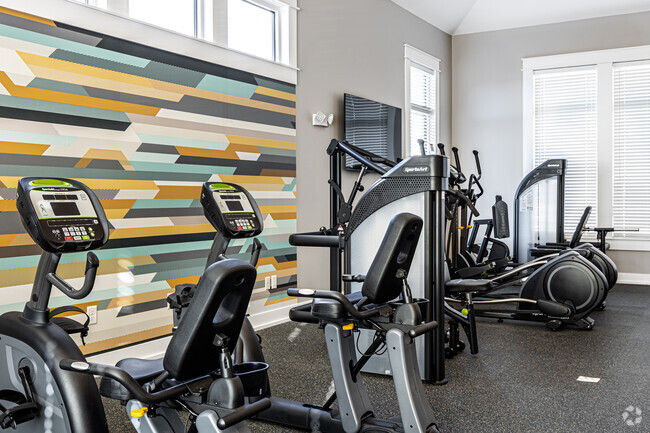 24-Hour Fitness Center - Bonavia Luxury Apartments