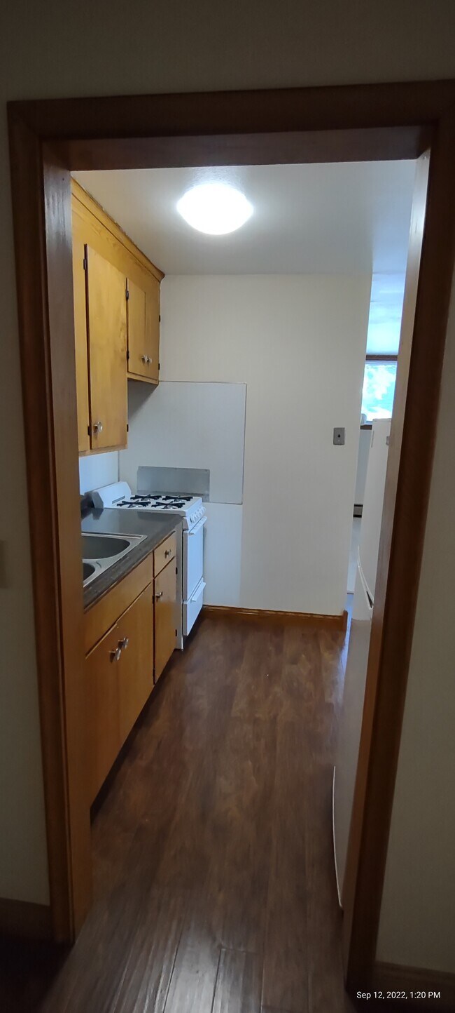 Kitchen from hall - 3969 5th St NE