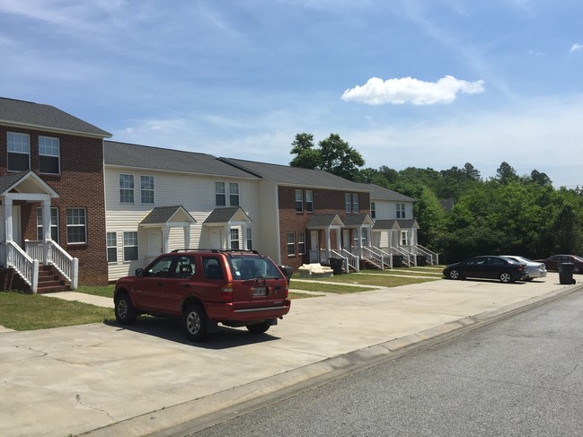 Parking and Unit Entrance - Legacy Mills Townhomes/Duplexes