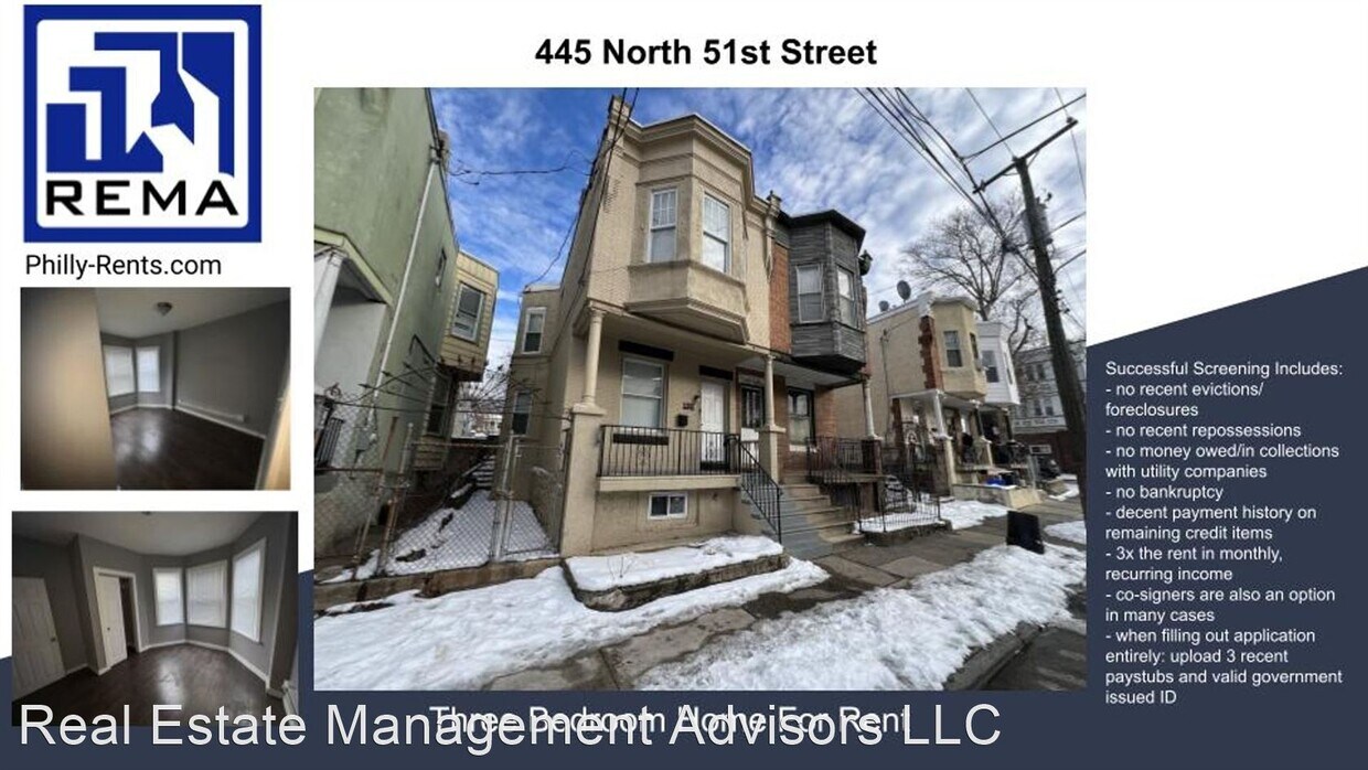 Primary Photo - 3 br, 1 bath House - 445 North 51st Street