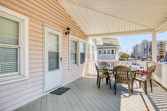 Balcony with sweeping ocean views - 1512 S Ocean Blvd