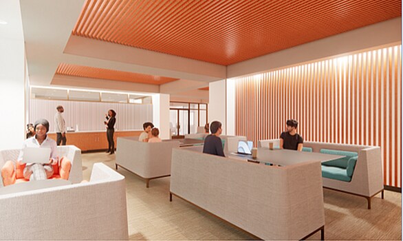 Salón para residentes 2 - West End Place