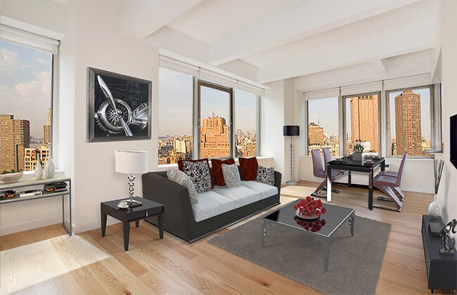 Nectar Furnished Apartments At Tribeca House New York Furnished Apartments At Tribeca House Living Room