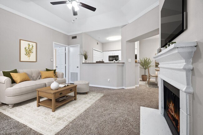 Paquete Luxury Apartment Home - Plano de planta C - Fountains of Denton