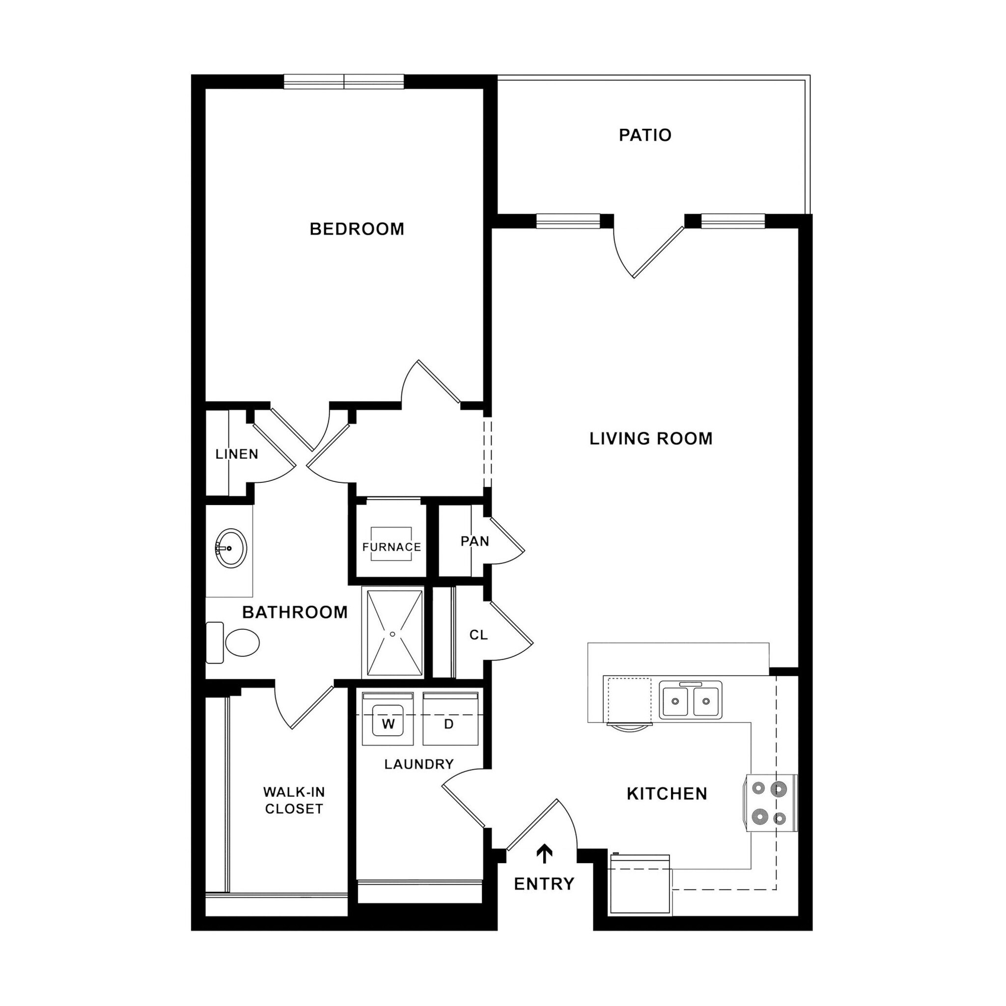 Carrington Court - Seniors 55+ – 1 Bedroom Traditions