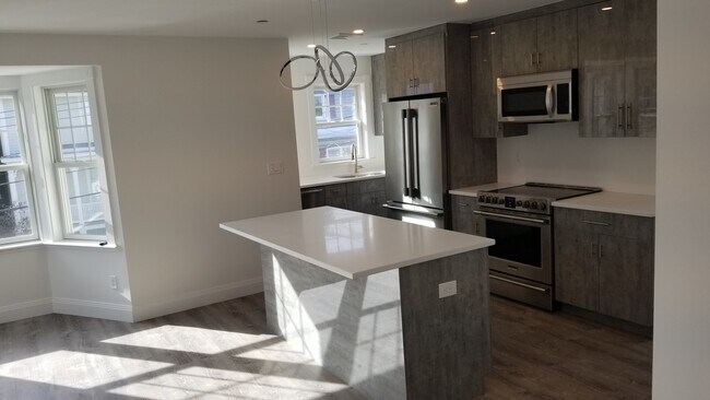 Unit B kitchen section 1A - 33 Devoe St