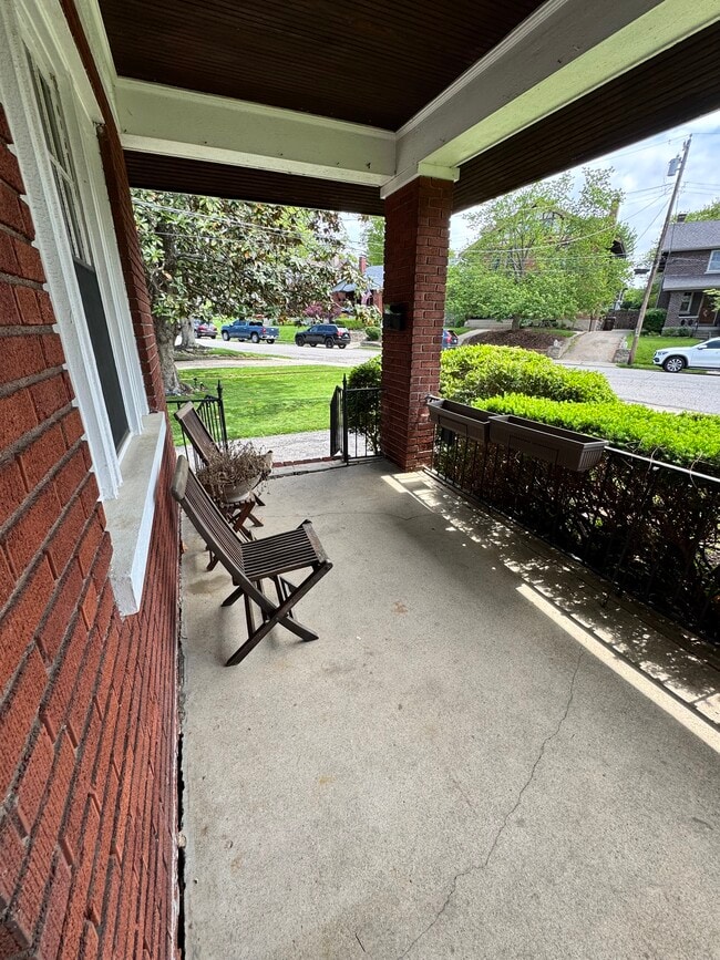 Enjoy your morning, coffee sitting on the large front porch in this beautiful neighborhood. - 45 Hartweg Ave